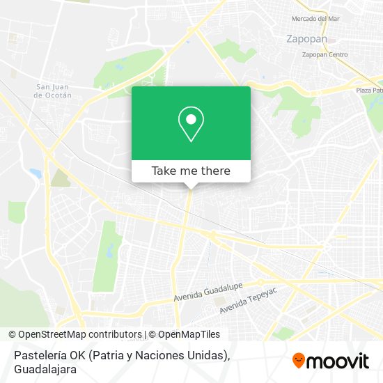 Pastelería OK (Patria y Naciones Unidas) map