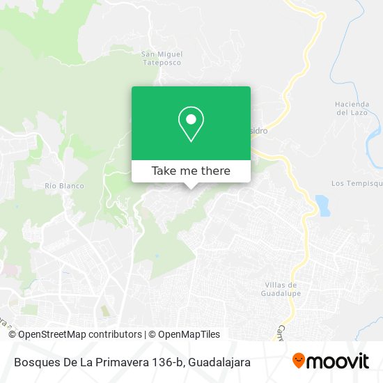 Bosques De La Primavera 136-b map