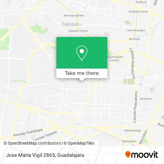 Jose Maria Vigil 2865 map