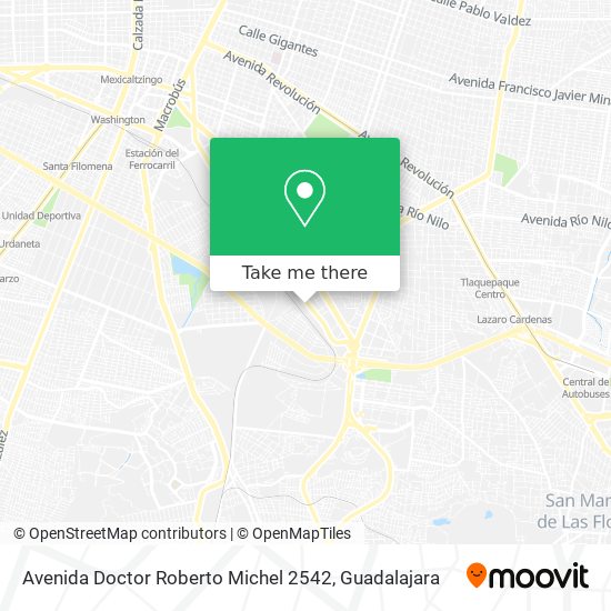 Avenida Doctor Roberto Michel 2542 map