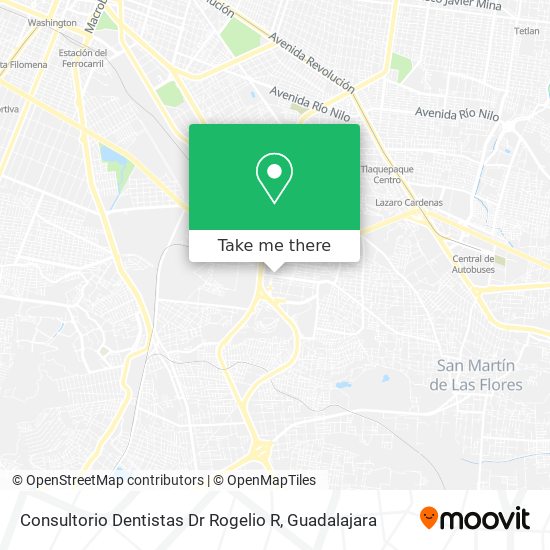 Mapa de Consultorio Dentistas Dr Rogelio R
