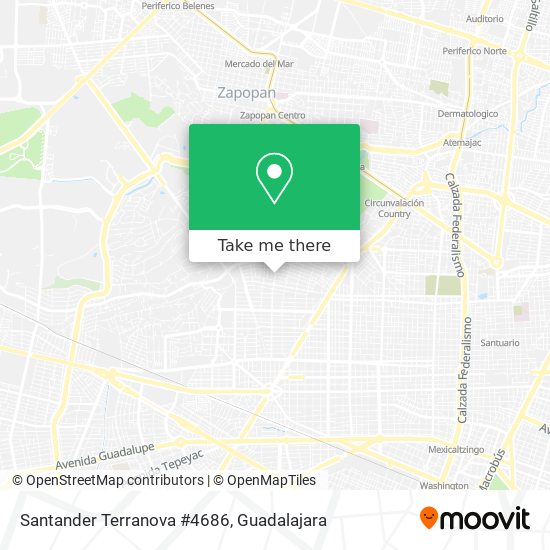 Mapa de Santander Terranova #4686