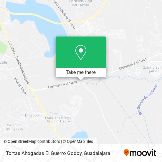 Tortas Ahogadas El Guerro Godoy map