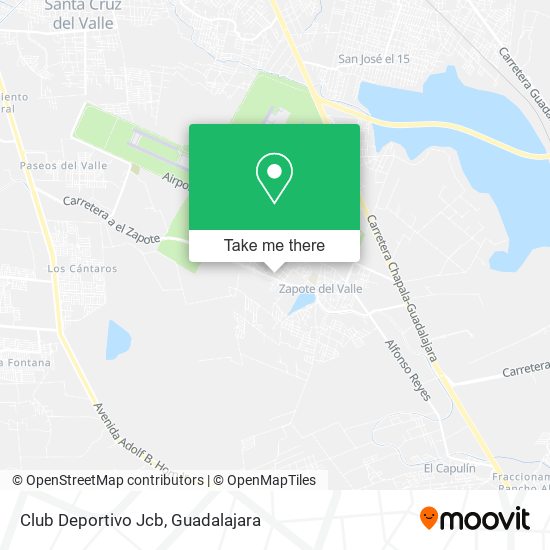 Club Deportivo Jcb map