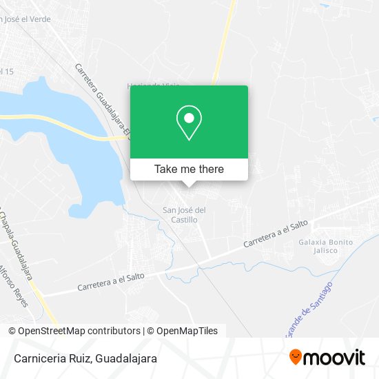 Mapa de Carniceria Ruiz