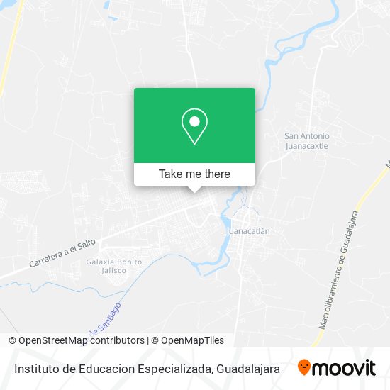 Instituto de Educacion Especializada map