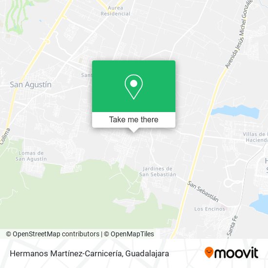 Mapa de Hermanos Martínez-Carnicería