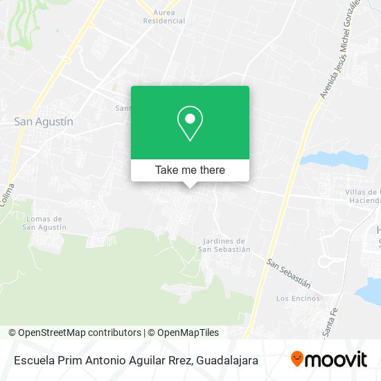 Escuela Prim Antonio Aguilar Rrez map