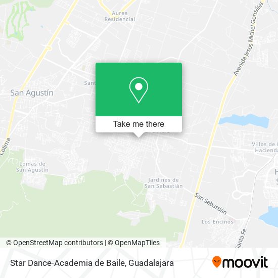 Star Dance-Academia de Baile map