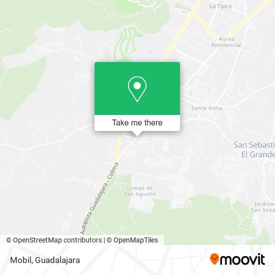 Mobil map