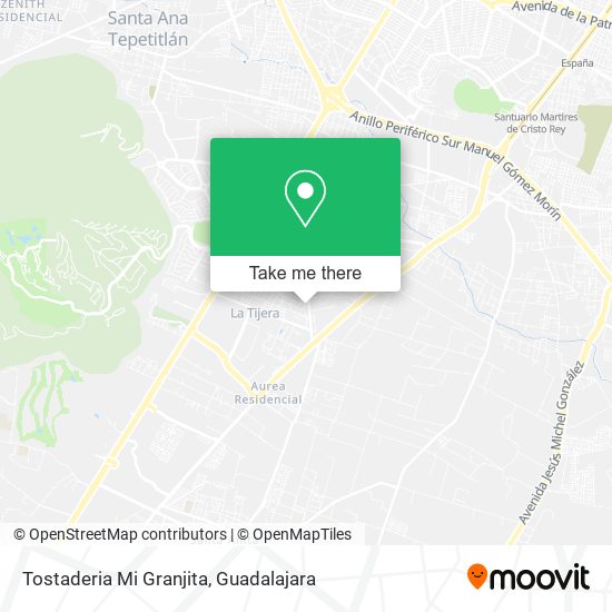 Tostaderia Mi Granjita map