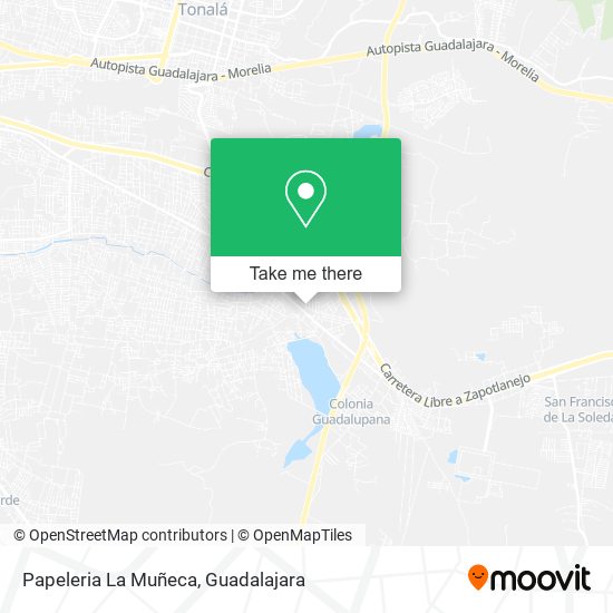 Papeleria La Muñeca map
