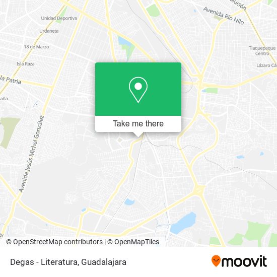 Mapa de Degas - Literatura
