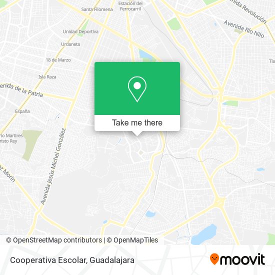 Cooperativa Escolar map