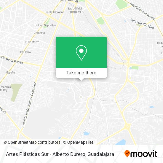 Artes Plásticas Sur - Alberto Durero map