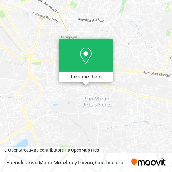 Escuela José María Morelos y Pavón map