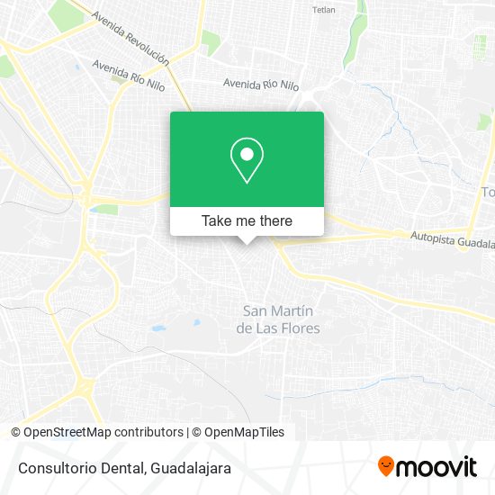 Consultorio Dental map