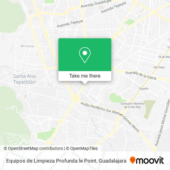 Equipos de Limpieza Profunda le Point map