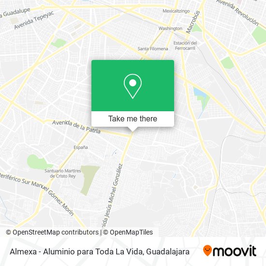 Almexa - Aluminio para Toda La Vida map