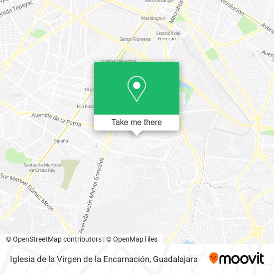 Iglesia de la Virgen de la Encarnación map