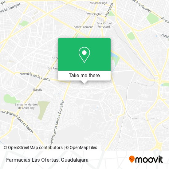 Mapa de Farmacias Las Ofertas