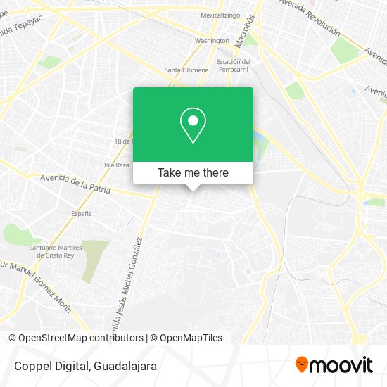 Coppel Digital map