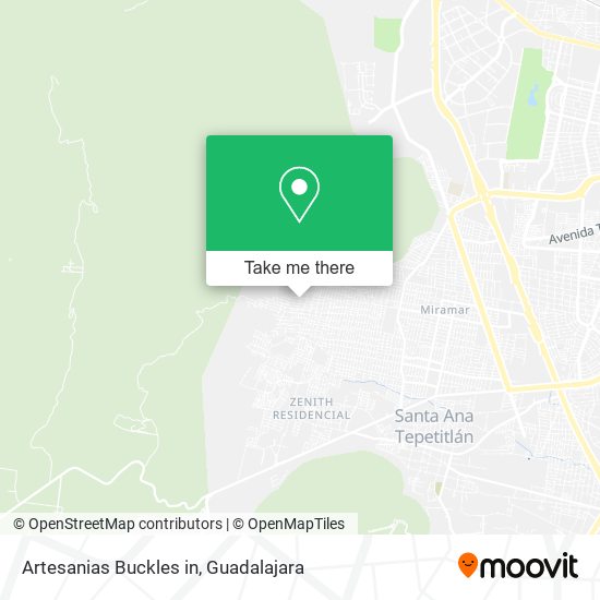 Mapa de Artesanias Buckles in