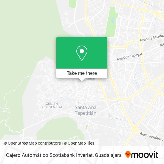 Cajero Automático Scotiabank Inverlat map