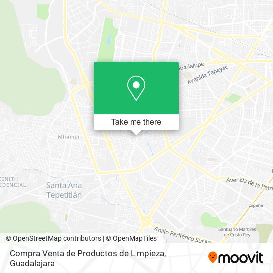 Compra Venta de Productos de Limpieza map