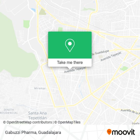 Gabuzzi Pharma map