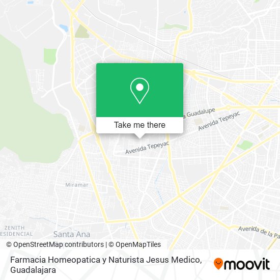 Farmacia Homeopatica y Naturista Jesus Medico map