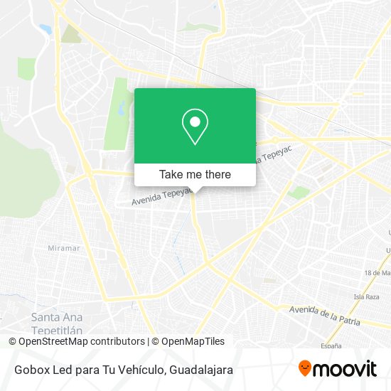 Mapa de Gobox Led para Tu Vehículo