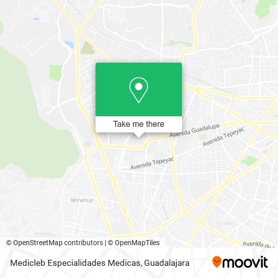Medicleb Especialidades Medicas map