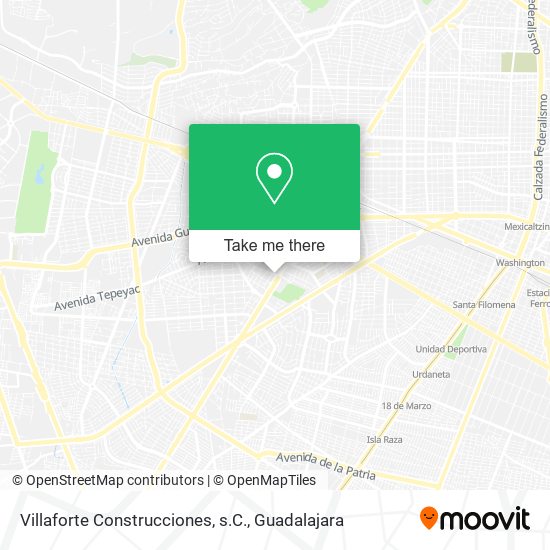 Villaforte Construcciones, s.C. map