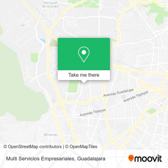 Multi Servicios Empresariales map