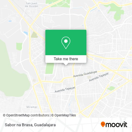 Sabor na Brasa map