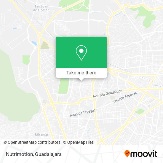 Nutrimotion map
