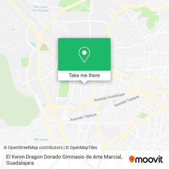 El Kwon Dragon Dorado Gimnasio de Arte Marcial map