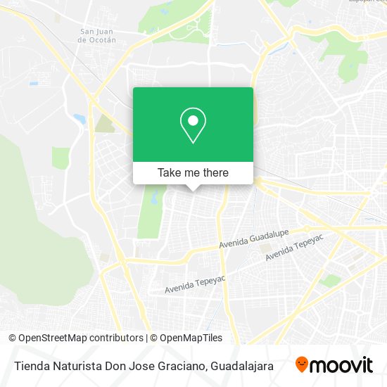 Tienda Naturista Don Jose Graciano map