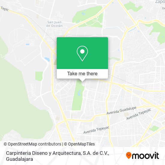 Carpinteria Diseno y Arquitectura, S.A. de C.V. map