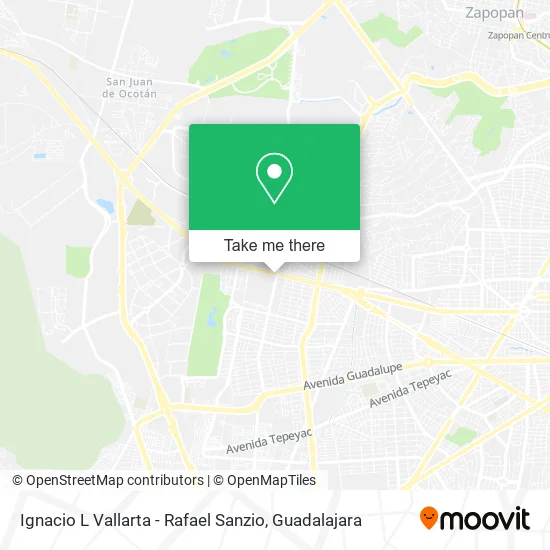 Ignacio L Vallarta - Rafael Sanzio map