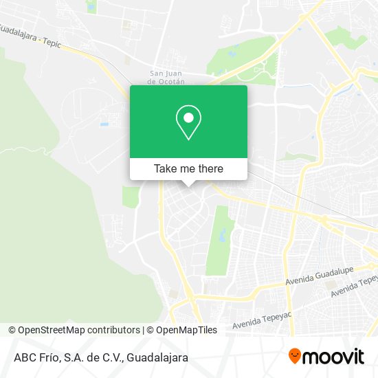 ABC Frío, S.A. de C.V. map