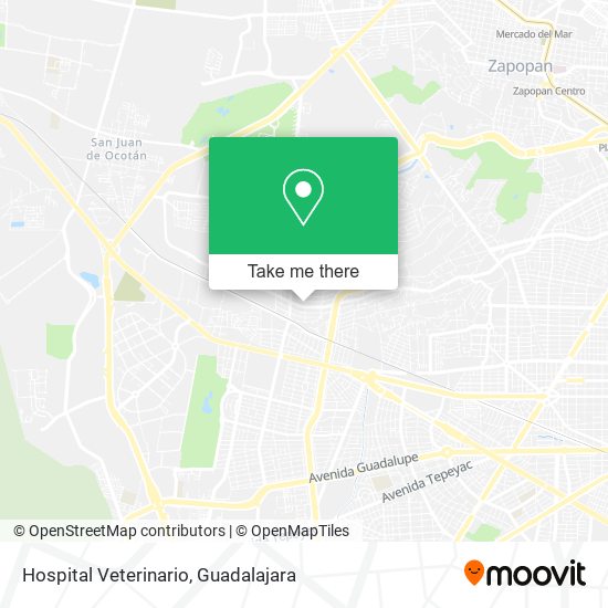 Mapa de Hospital Veterinario