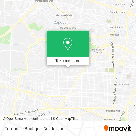 Torquoise Boutique map