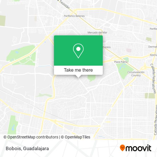 Bobois map