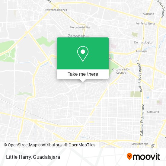 Mapa de Little Harry