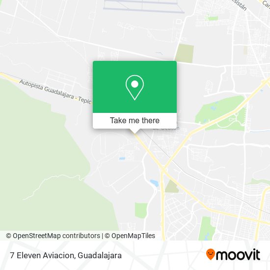 7 Eleven Aviacion map