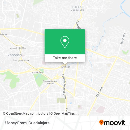 MoneyGram map