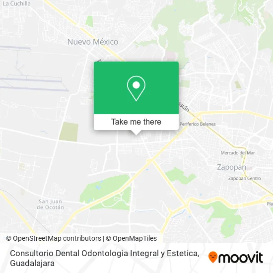 Consultorio Dental Odontologia Integral y Estetica map