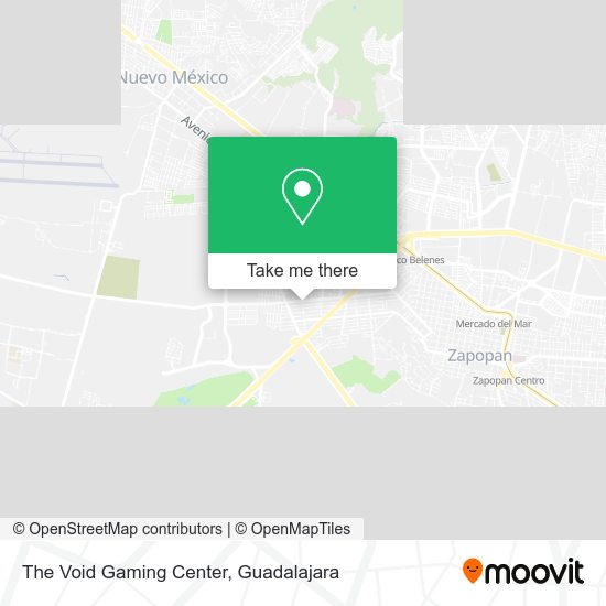 Mapa de The Void Gaming Center